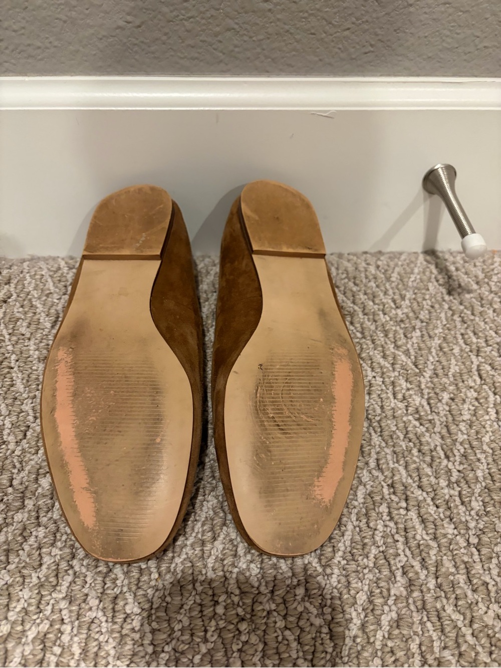 Steve Madden Women's Brown Suede Ballet Flats - Picture 2 of 3